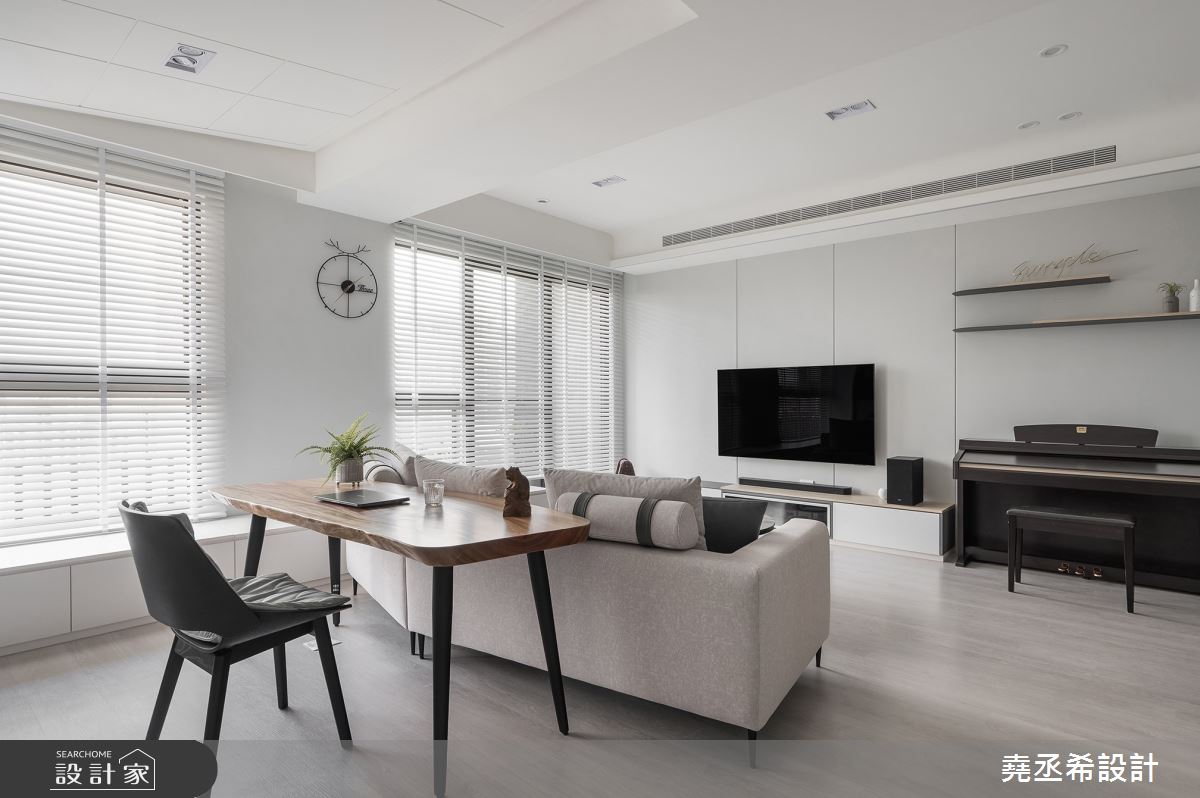 32坪新成屋(5年以下)＿現代北歐客廳書房工作區案例圖片＿堯丞希設計＿堯丞希_67之16