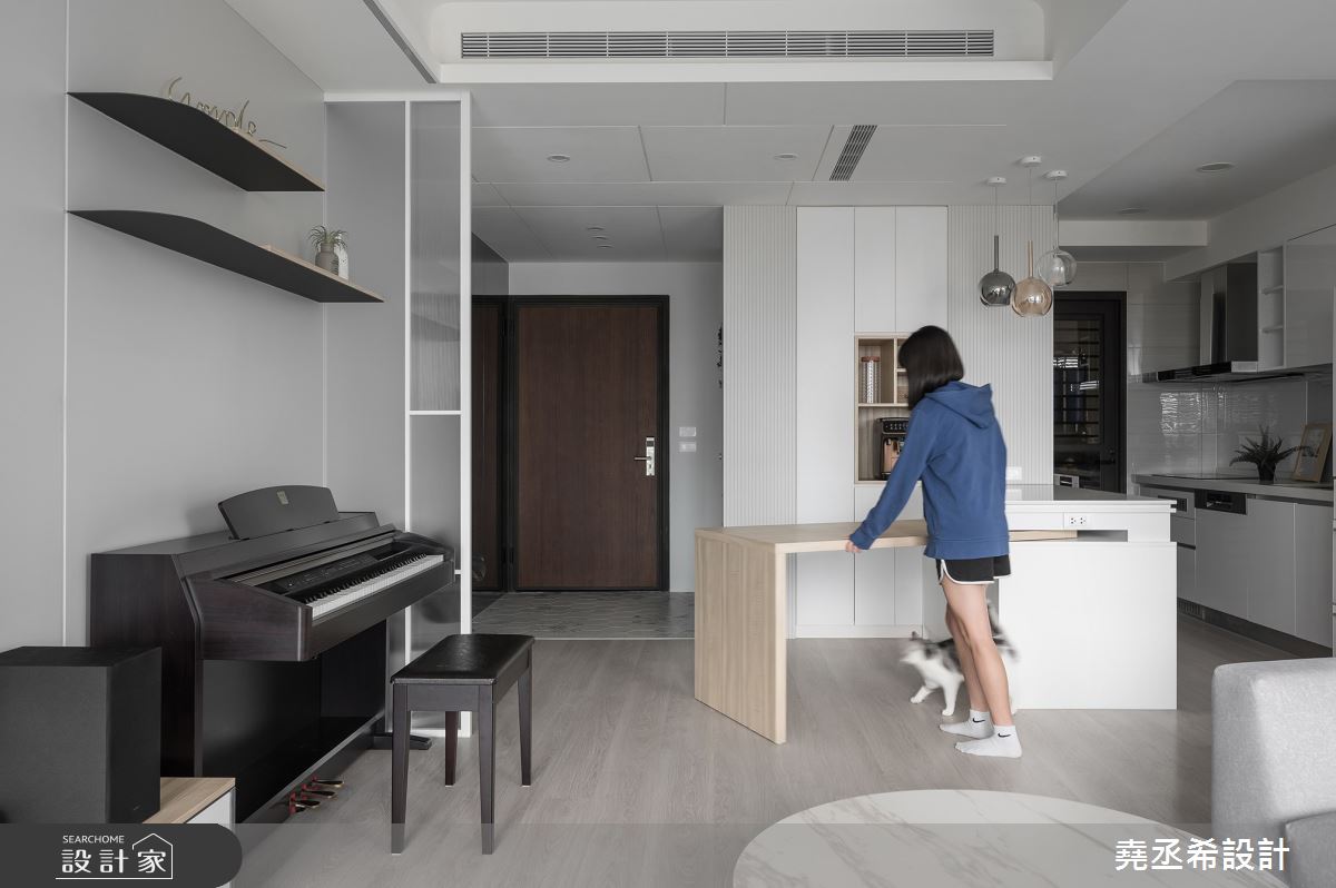 32坪新成屋(5年以下)＿現代北歐玄關餐廳廚房案例圖片＿堯丞希設計＿堯丞希_67之24