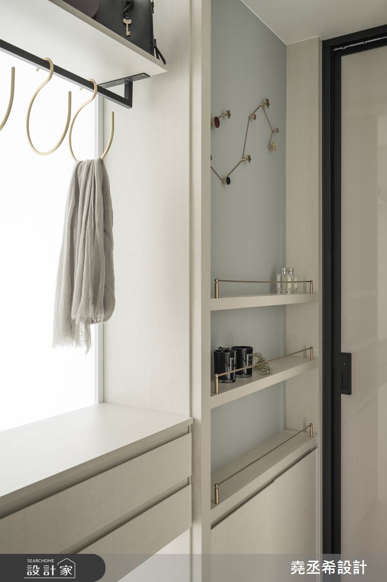 32坪新成屋(5年以下)＿現代北歐更衣間案例圖片＿堯丞希設計＿堯丞希_67之31