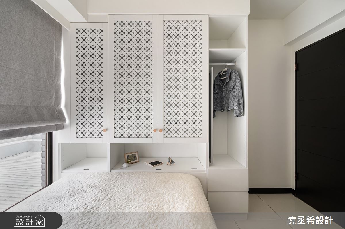 30坪新成屋(5年以下)＿現代北歐風臥室案例圖片＿堯丞希設計＿堯丞希_69之30