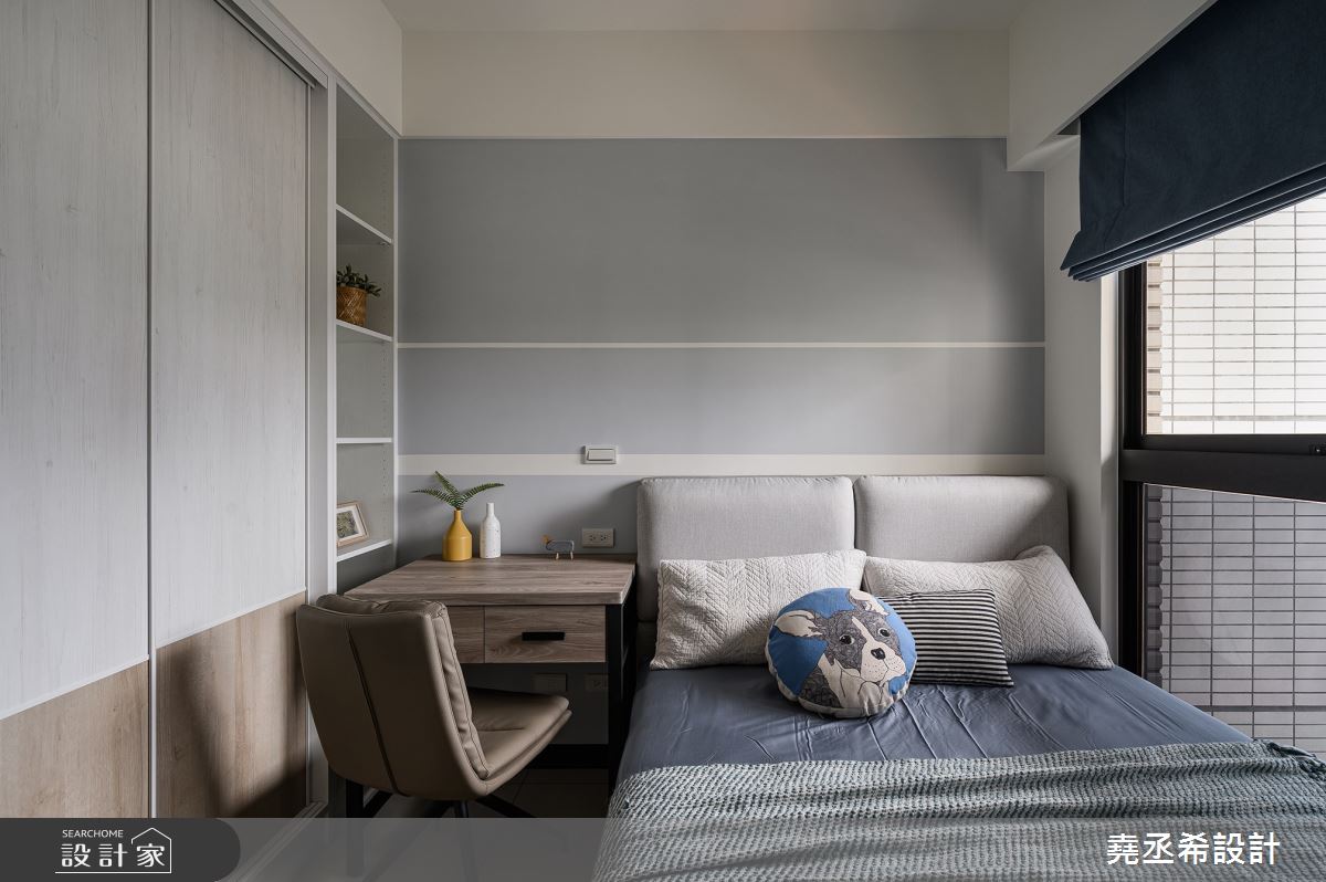 30坪新成屋(5年以下)＿現代北歐風臥室案例圖片＿堯丞希設計＿堯丞希_69之32