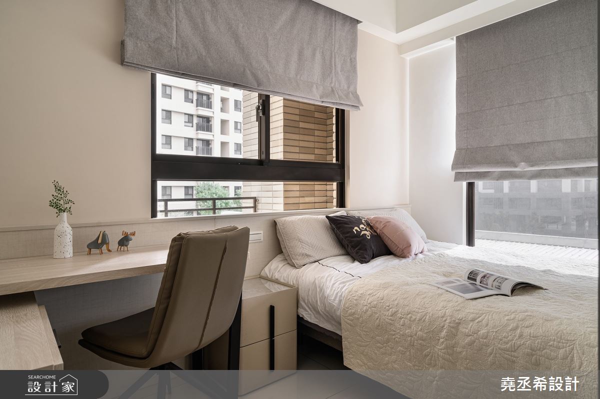 30坪新成屋(5年以下)＿現代北歐風臥室案例圖片＿堯丞希設計＿堯丞希_69之28