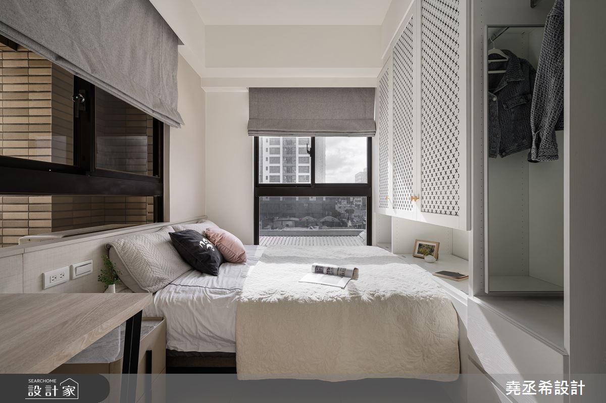 30坪新成屋(5年以下)＿現代北歐風臥室案例圖片＿堯丞希設計＿堯丞希_69之29