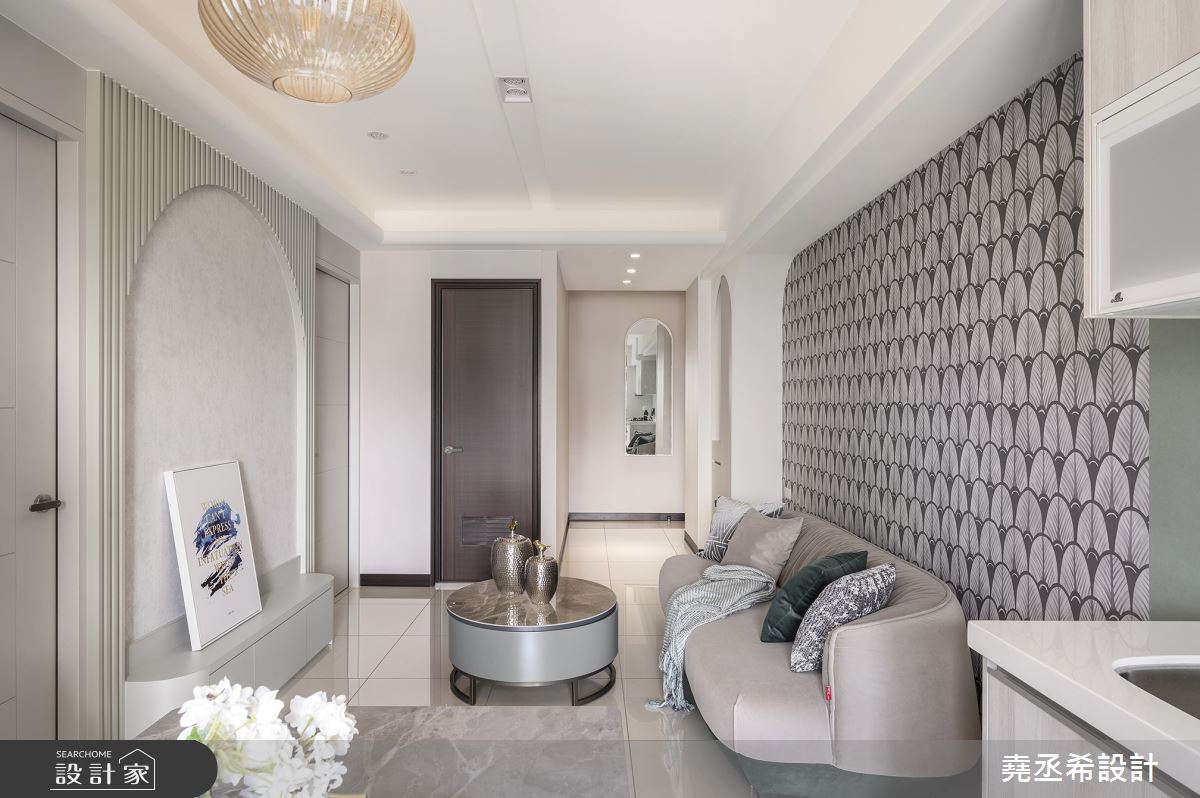 20坪新成屋(5年以下)＿現代北歐風玄關客廳案例圖片＿堯丞希設計＿堯丞希_70之7