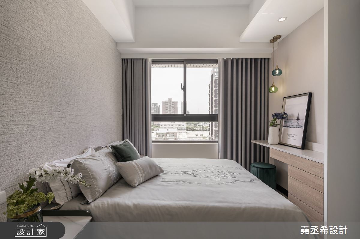 20坪新成屋(5年以下)＿現代北歐風臥室案例圖片＿堯丞希設計＿堯丞希_70之9