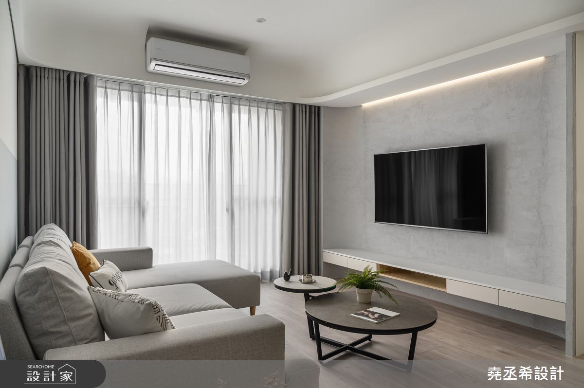 新成屋(5年以下)＿現代北歐風客廳案例圖片＿堯丞希設計＿堯丞希_72之4