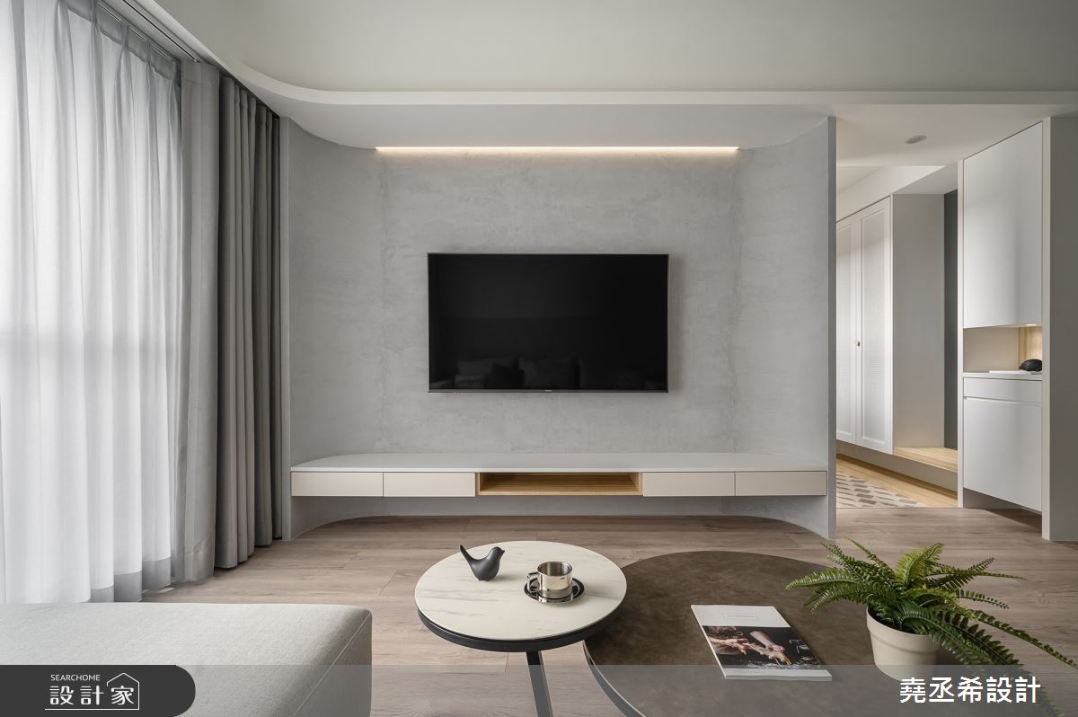 新成屋(5年以下)＿現代北歐風玄關客廳案例圖片＿堯丞希設計＿堯丞希_72之5