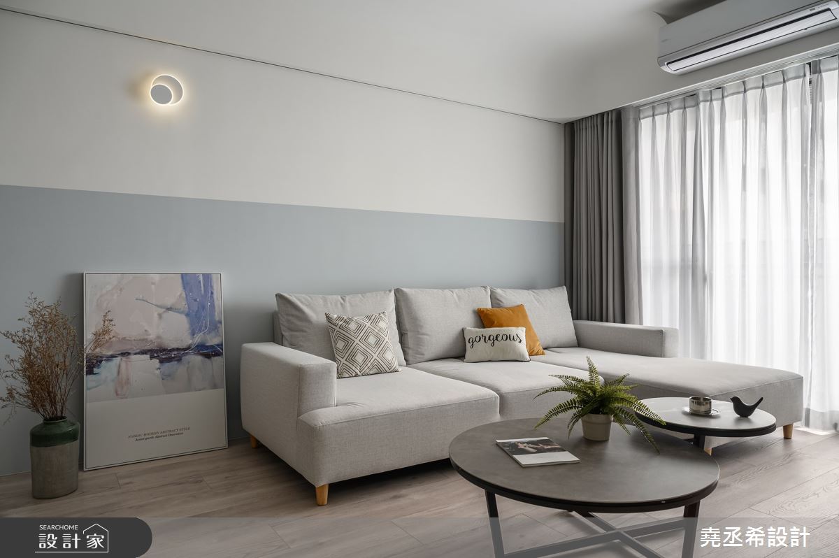 新成屋(5年以下)＿現代北歐風客廳案例圖片＿堯丞希設計＿堯丞希_72之9