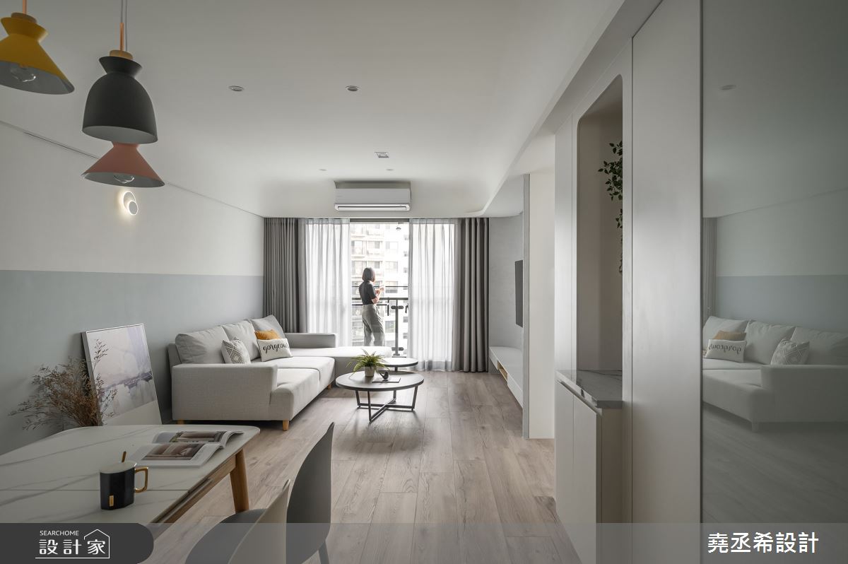 新成屋(5年以下)＿現代北歐風客廳餐廳陽台案例圖片＿堯丞希設計＿堯丞希_72之15