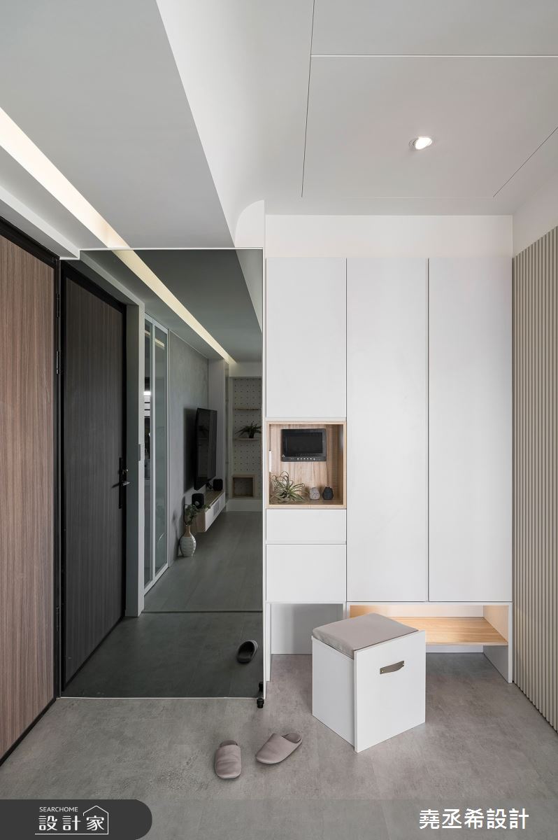 26坪新成屋(5年以下)＿現代北歐風玄關案例圖片＿堯丞希設計＿堯丞希_73之4