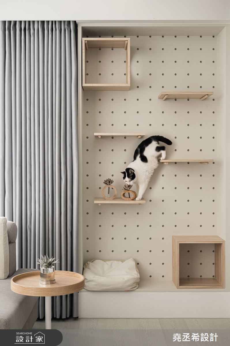 26坪新成屋(5年以下)＿現代北歐風寵物案例圖片＿堯丞希設計＿堯丞希_73之6