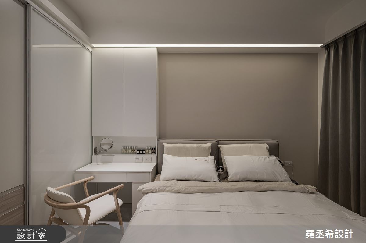26坪新成屋(5年以下)＿現代北歐風臥室案例圖片＿堯丞希設計＿堯丞希_73之28