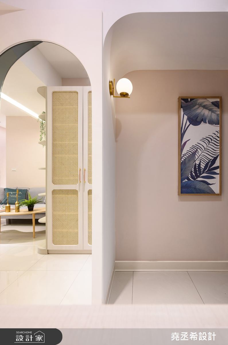12坪新成屋(5年以下)＿現代北歐風玄關案例圖片＿堯丞希設計＿堯丞希_74之2