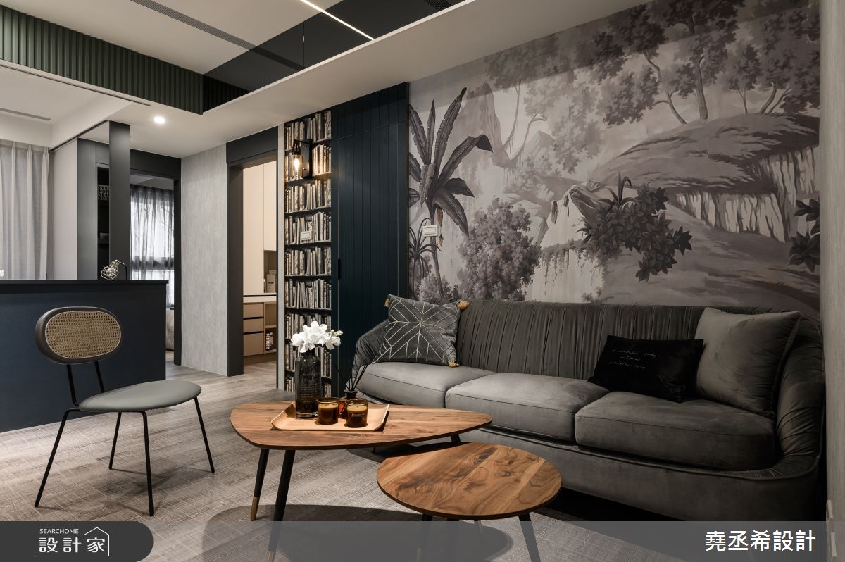 12坪新成屋(5年以下)＿飯店風客廳案例圖片＿堯丞希設計＿堯丞希_75之1