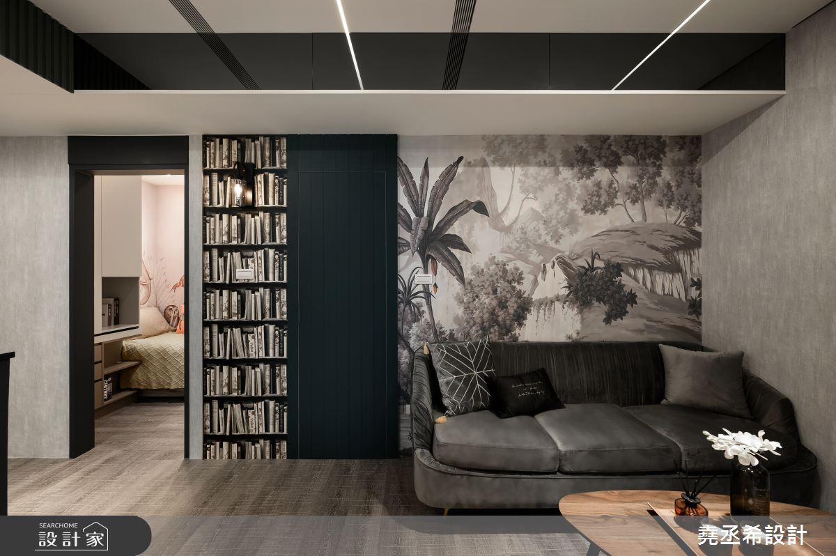 12坪新成屋(5年以下)＿飯店風客廳臥室案例圖片＿堯丞希設計＿堯丞希_75之4