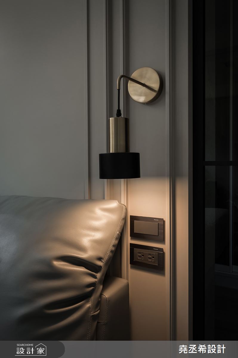 60坪新成屋(5年以下)＿英倫風臥室案例圖片＿堯丞希設計＿堯丞希_76之11