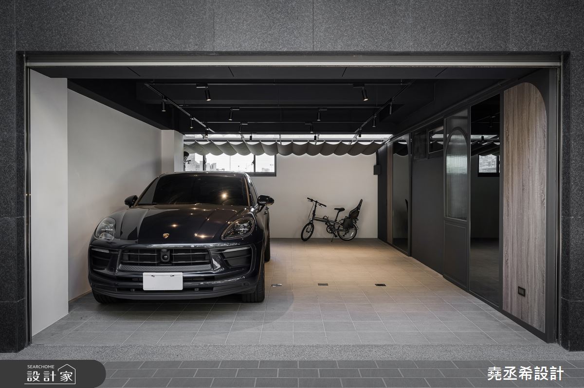 60坪新成屋(5年以下)＿英倫風車庫案例圖片＿堯丞希設計＿堯丞希_76之1