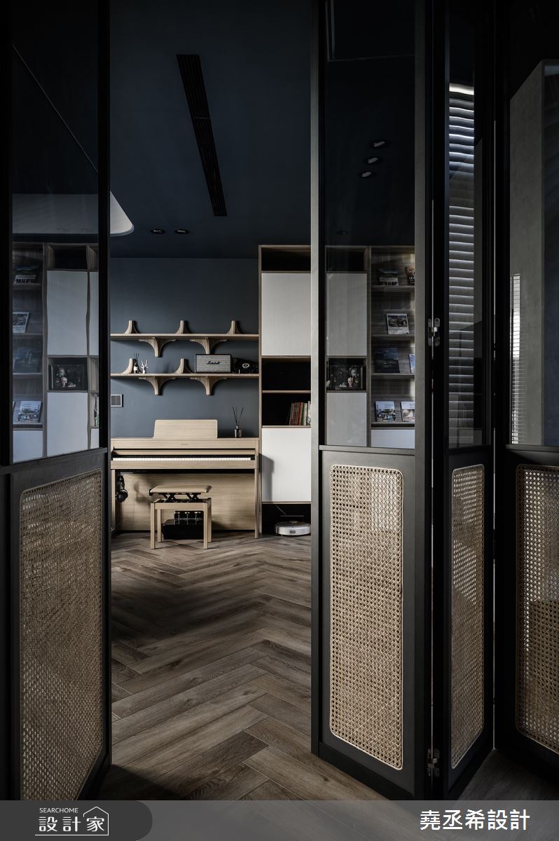 60坪新成屋(5年以下)＿英倫風多功能室案例圖片＿堯丞希設計＿堯丞希_76之8