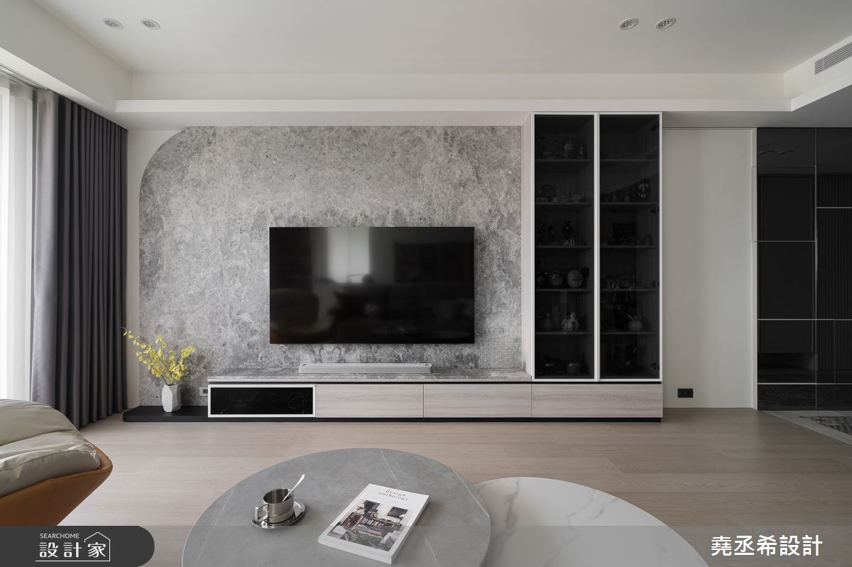 38坪新成屋(5年以下)＿現代風客廳案例圖片＿堯丞希設計＿堯丞希_78之6