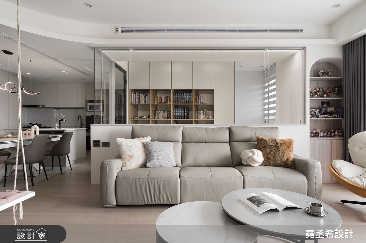 38坪新成屋(5年以下)＿現代風客廳案例圖片＿堯丞希設計＿堯丞希_78之9