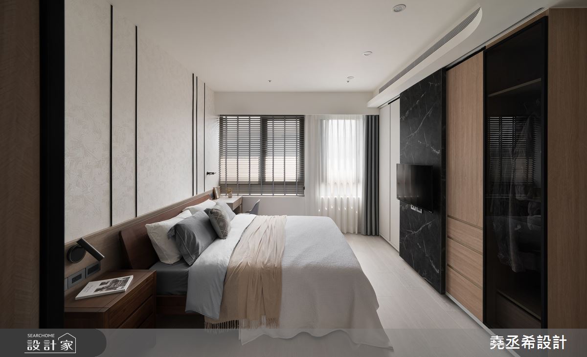 38坪新成屋(5年以下)＿現代風臥室案例圖片＿堯丞希設計＿堯丞希_78之21