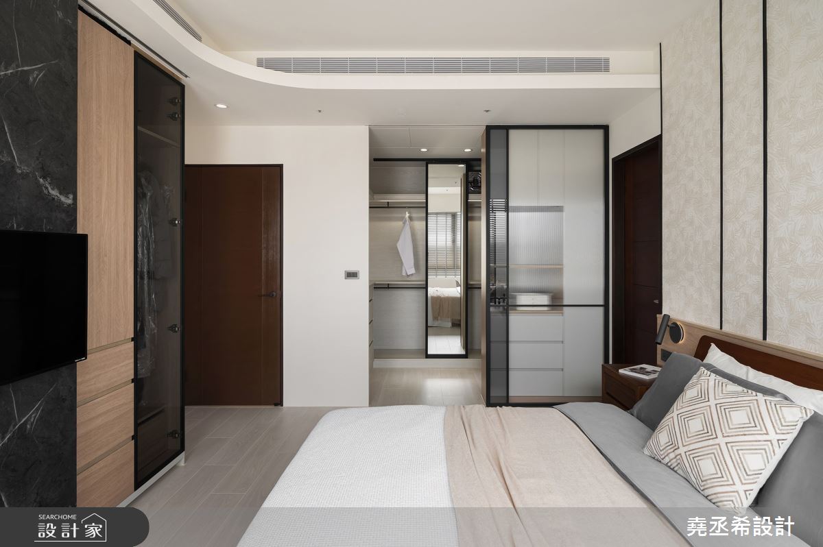 38坪新成屋(5年以下)＿現代風臥室案例圖片＿堯丞希設計＿堯丞希_78之25
