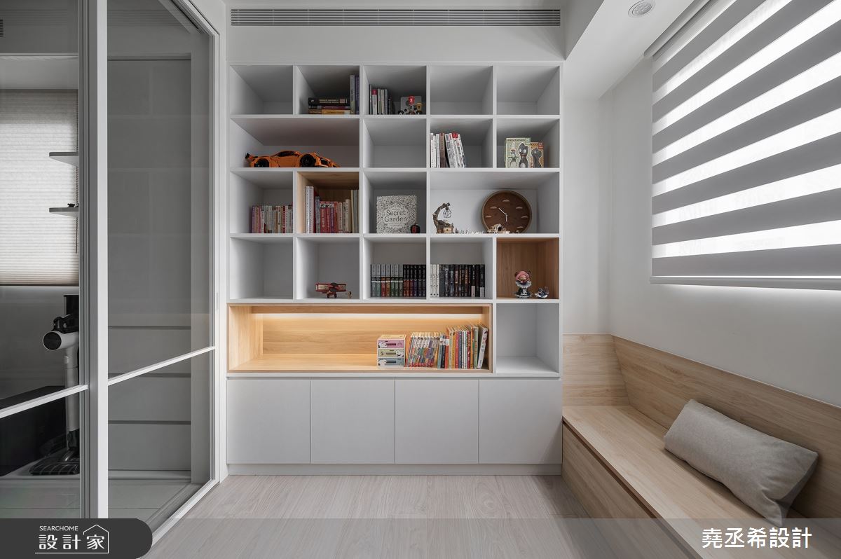 20坪新成屋(5年以下)＿北歐風書房臥榻案例圖片＿堯丞希設計＿堯丞希_79之22