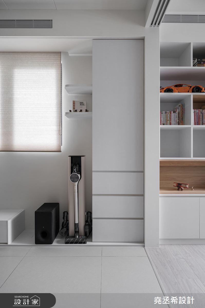 20坪新成屋(5年以下)＿北歐風客廳書房案例圖片＿堯丞希設計＿堯丞希_79之17