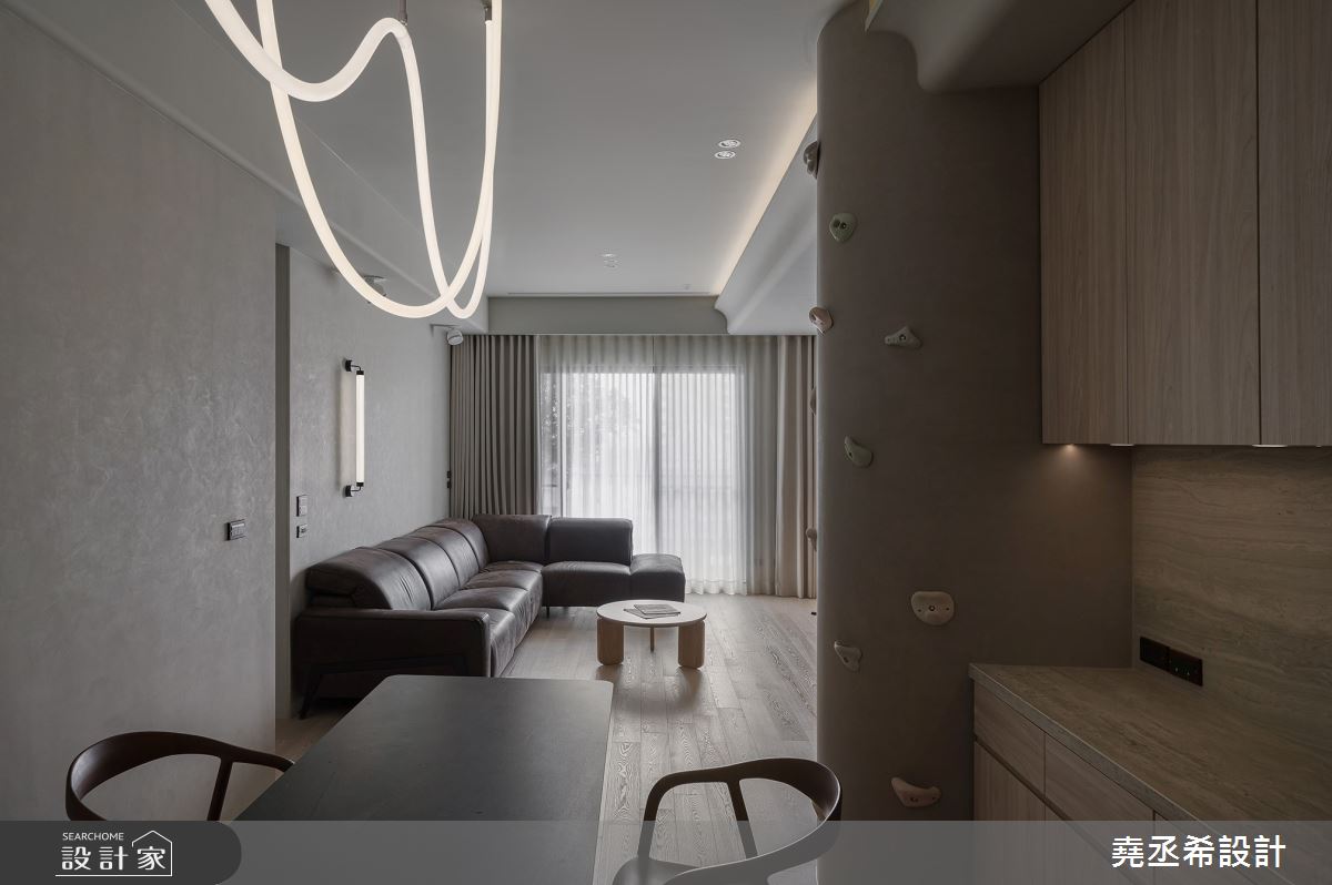 42坪新成屋(5年以下)＿日式和風客廳餐廳案例圖片＿堯丞希設計＿堯丞希_80之10