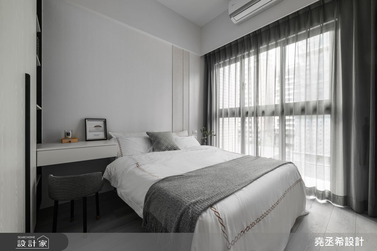 27坪新成屋(5年以下)＿都會叢林風臥室案例圖片＿堯丞希設計＿堯丞希_82之16