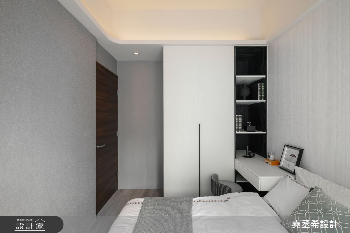 27坪新成屋(5年以下)＿都會叢林風臥室案例圖片＿堯丞希設計＿堯丞希_82之18