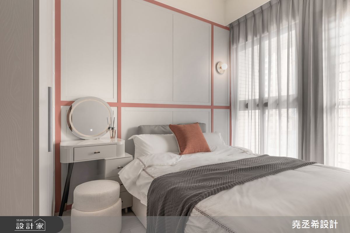 18坪新成屋(5年以下)＿現代混搭風臥室案例圖片＿堯丞希設計＿堯丞希_83之9