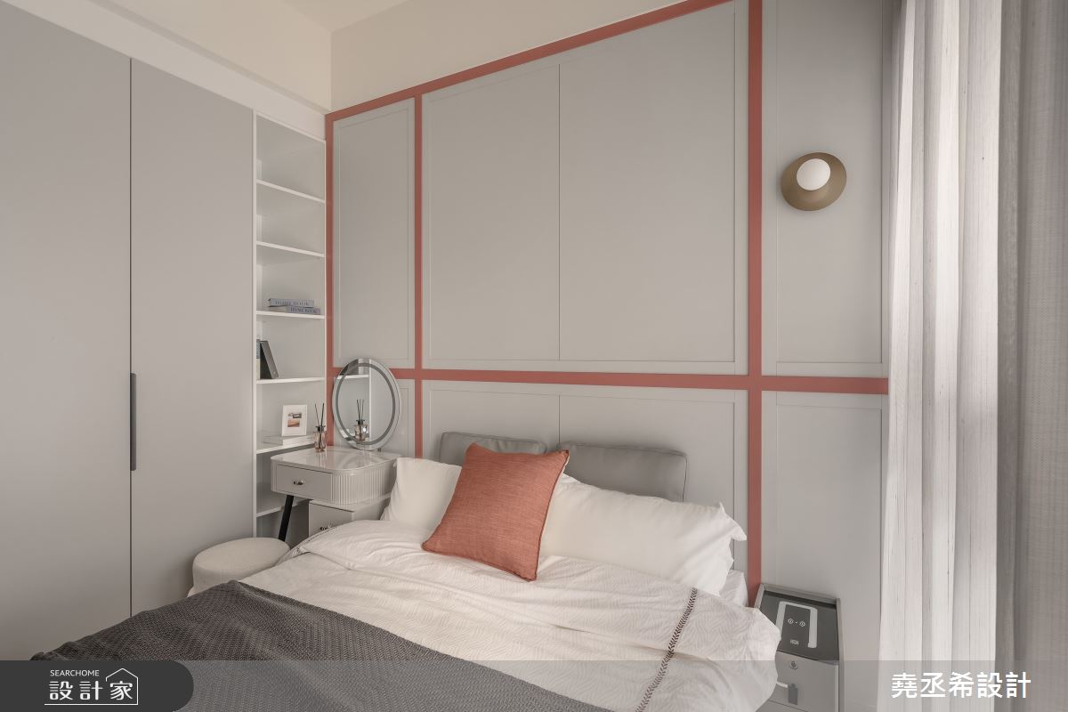 18坪新成屋(5年以下)＿現代混搭風臥室案例圖片＿堯丞希設計＿堯丞希_83之11