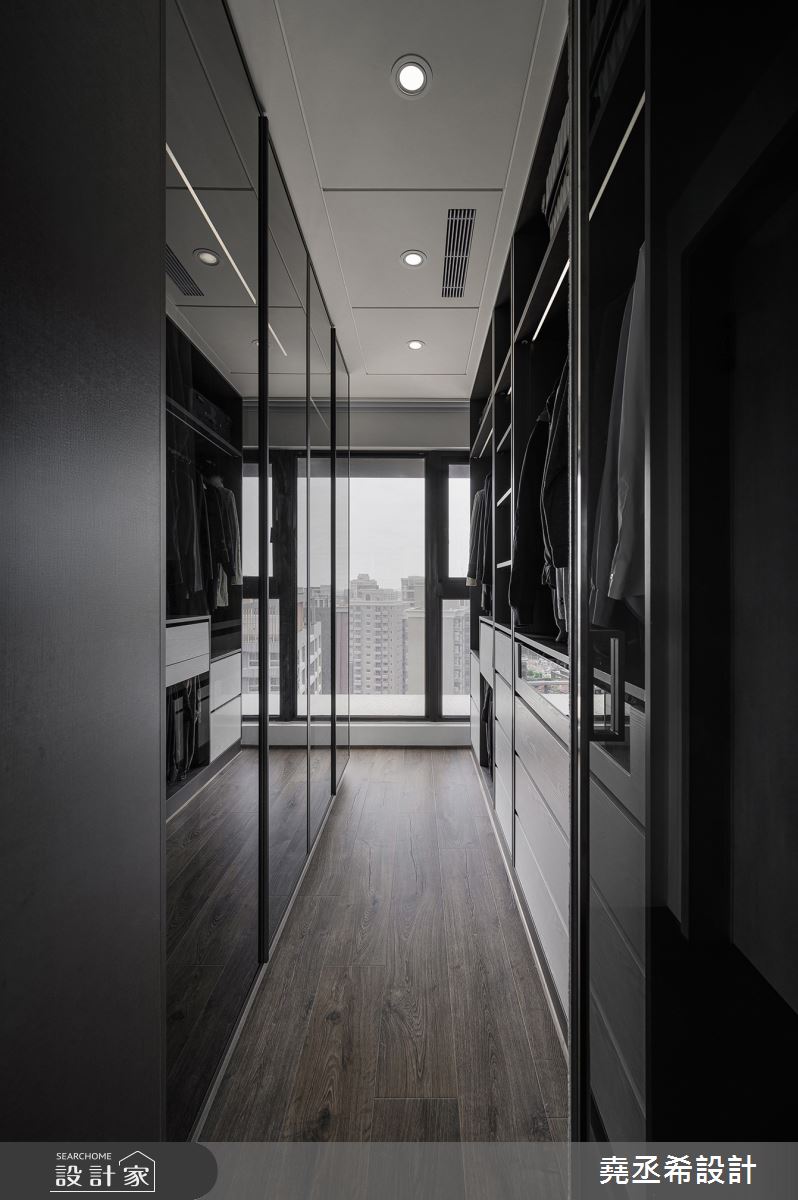 43坪新成屋(5年以下)＿現代風更衣間案例圖片＿堯丞希設計＿堯丞希_84之24