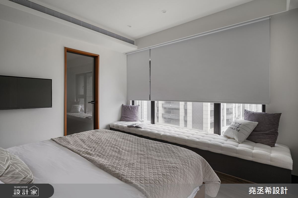 43坪新成屋(5年以下)＿現代風臥室臥榻案例圖片＿堯丞希設計＿堯丞希_84之32