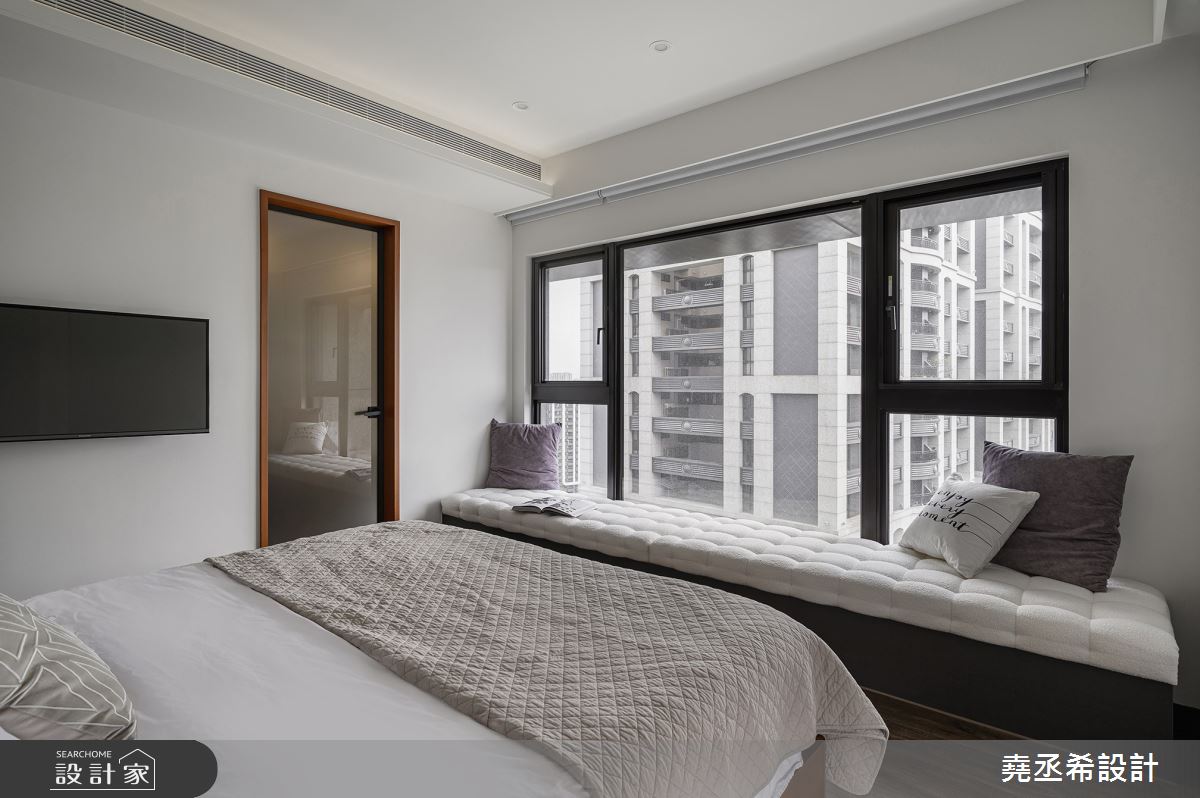 43坪新成屋(5年以下)＿現代風臥室臥榻案例圖片＿堯丞希設計＿堯丞希_84之33