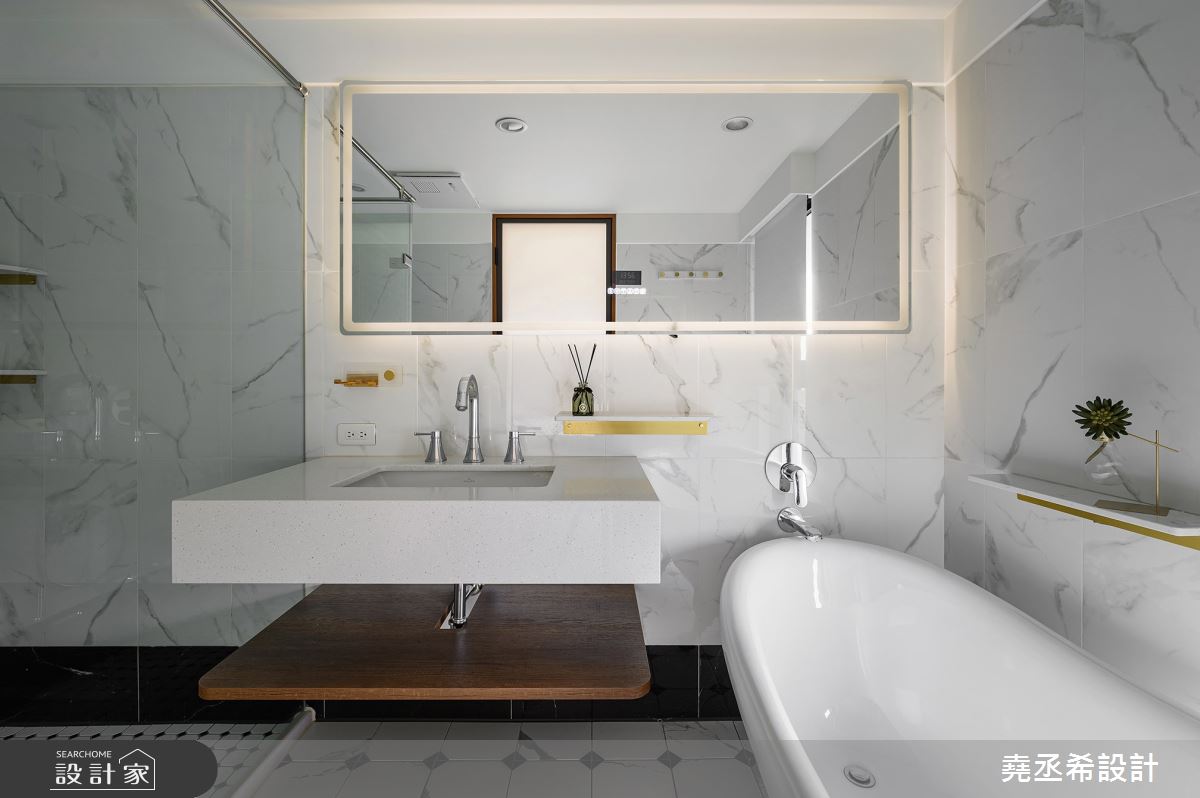 43坪新成屋(5年以下)＿現代風浴室案例圖片＿堯丞希設計＿堯丞希_84之35
