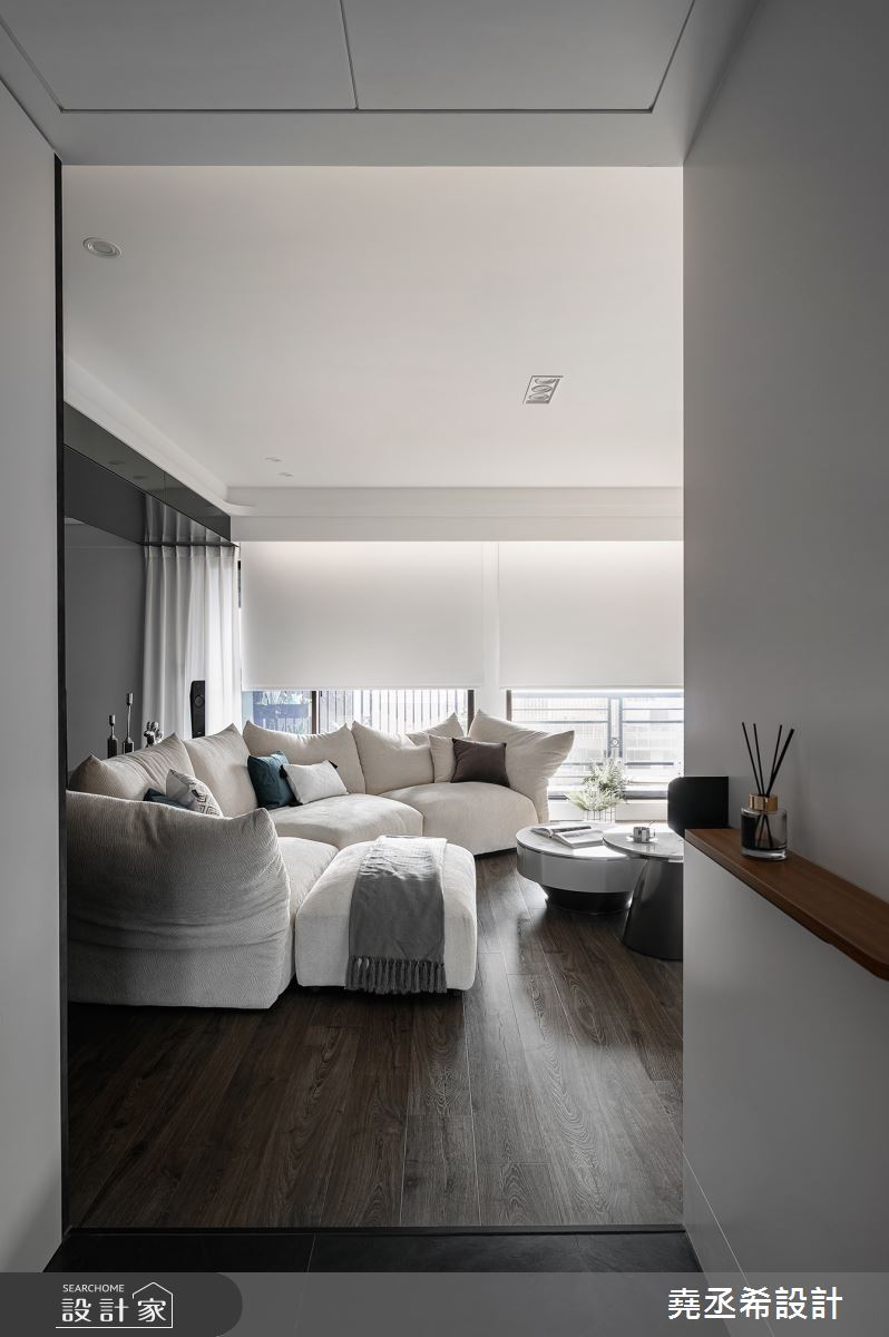 43坪新成屋(5年以下)＿現代風客廳案例圖片＿堯丞希設計＿堯丞希_84之3