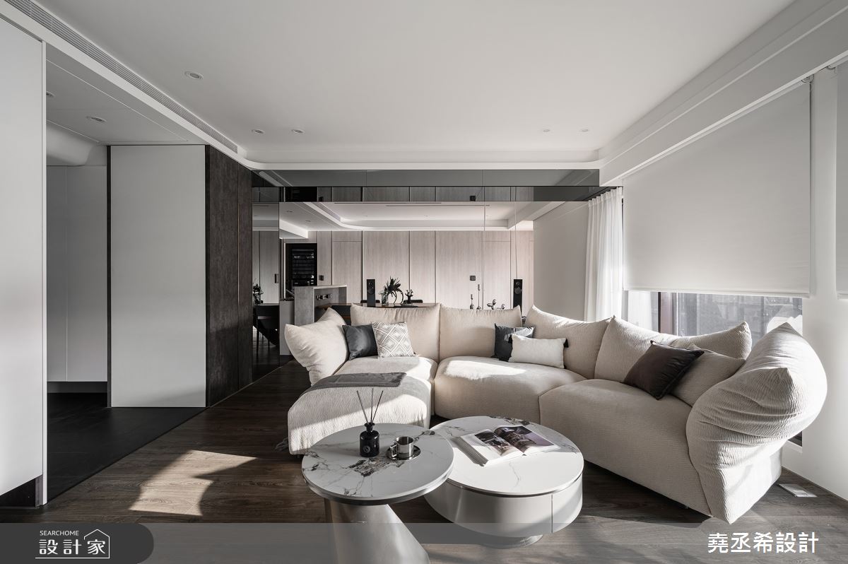 43坪新成屋(5年以下)＿現代風客廳案例圖片＿堯丞希設計＿堯丞希_84之15