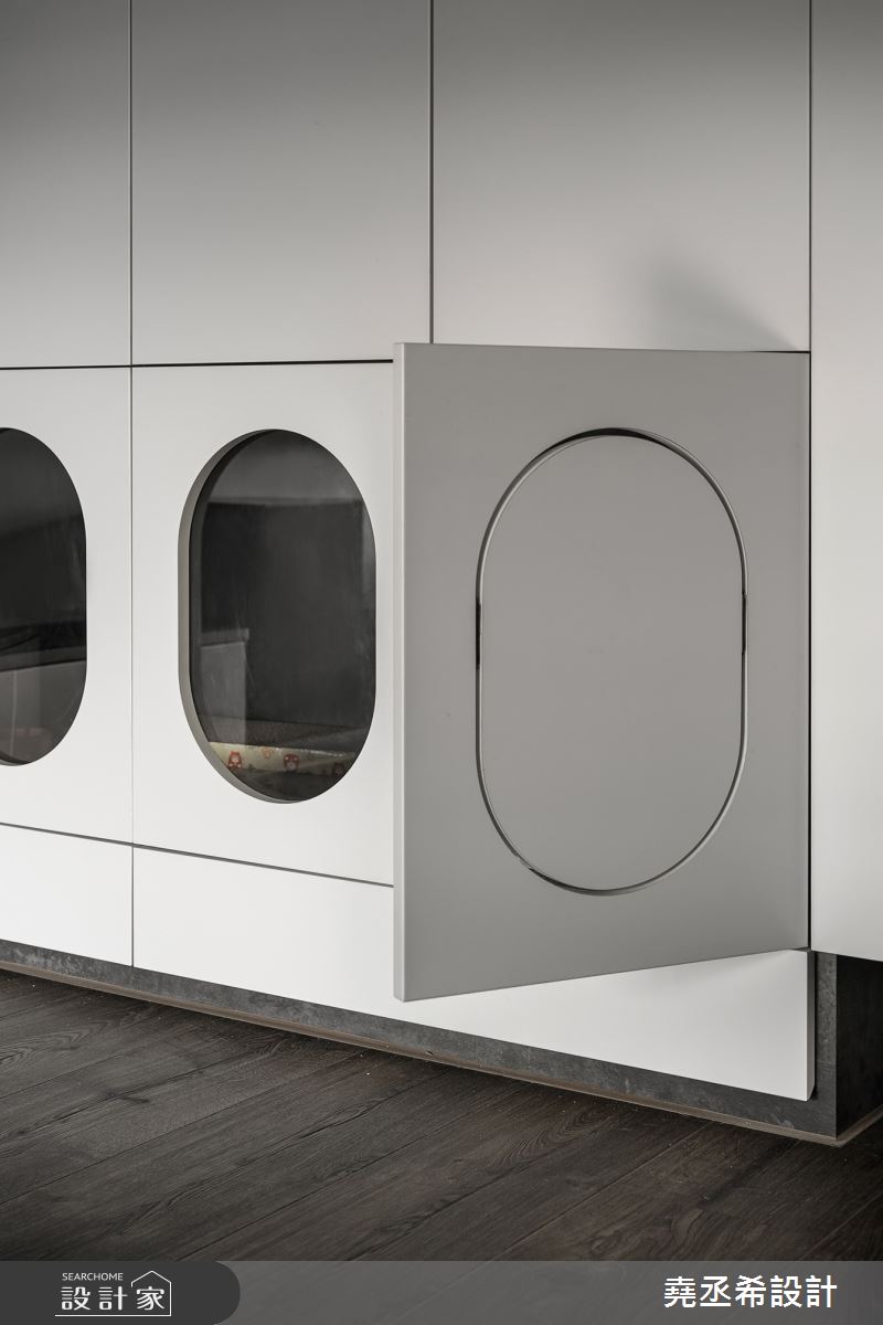 43坪新成屋(5年以下)＿現代風客廳寵物案例圖片＿堯丞希設計＿堯丞希_84之23