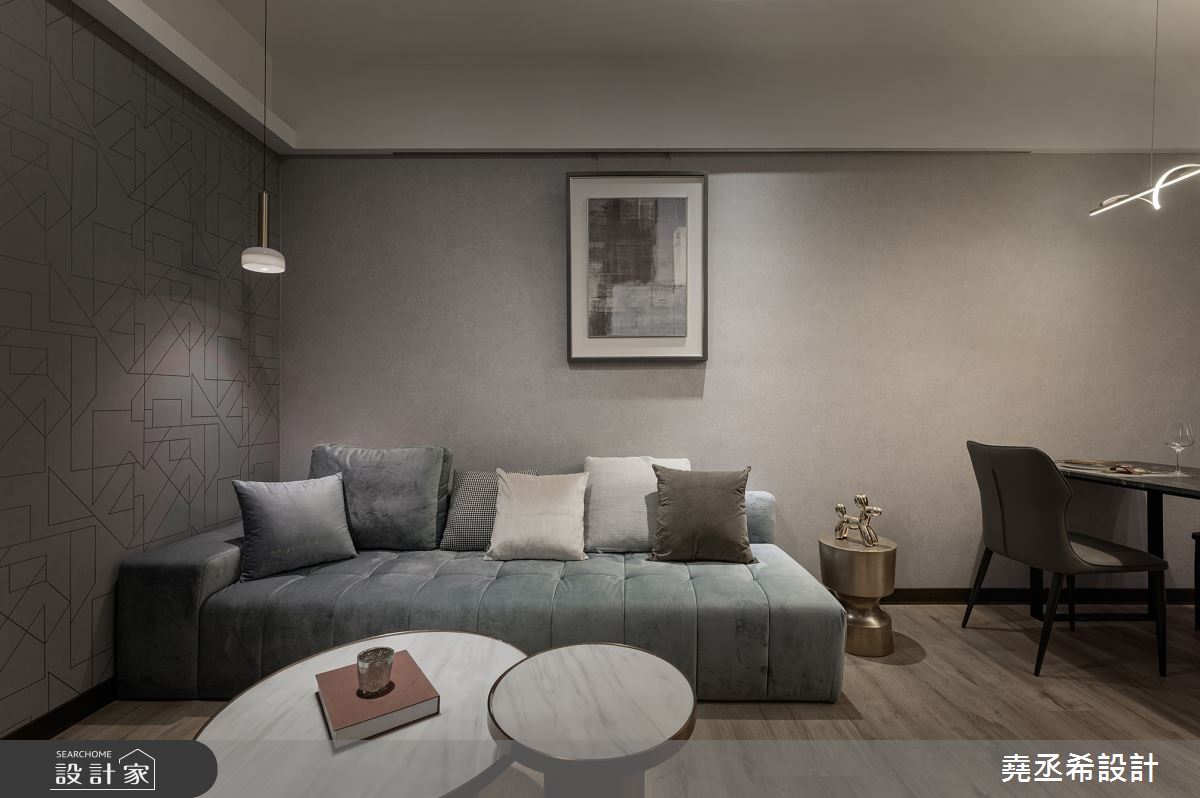 16坪新成屋(5年以下)＿現代風客廳案例圖片＿堯丞希設計＿堯丞希_85之6
