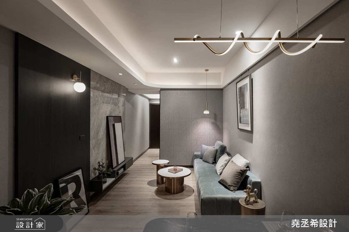 16坪新成屋(5年以下)＿現代風客廳案例圖片＿堯丞希設計＿堯丞希_85之9