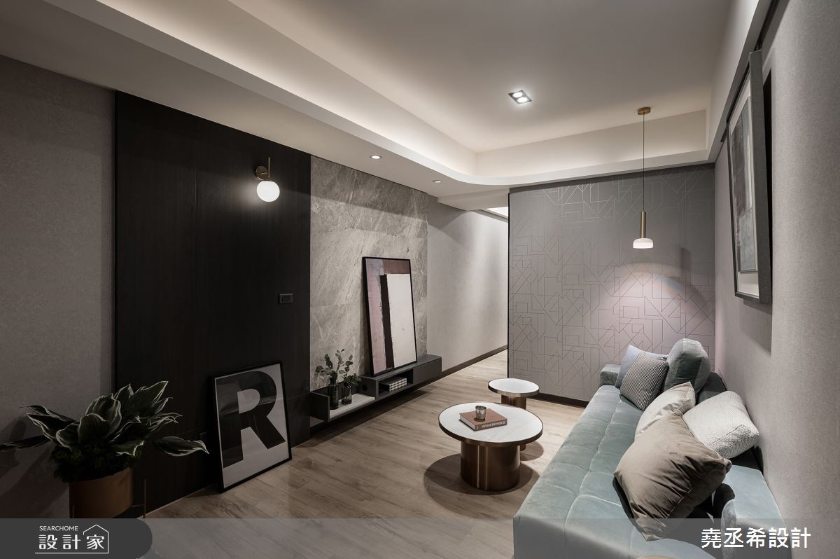 16坪新成屋(5年以下)＿現代風客廳案例圖片＿堯丞希設計＿堯丞希_85之10