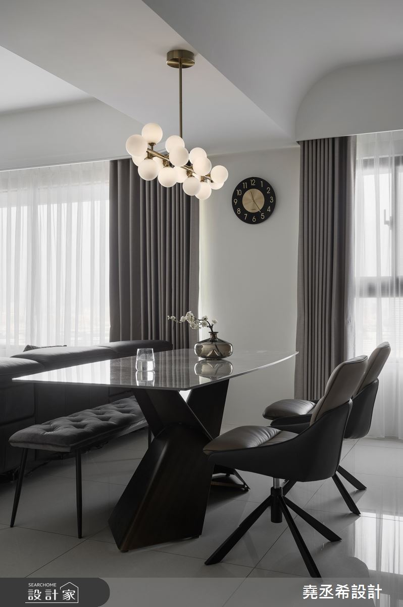 23坪新成屋(5年以下)＿輕古典風餐廳案例圖片＿堯丞希設計＿堯丞希_88之17