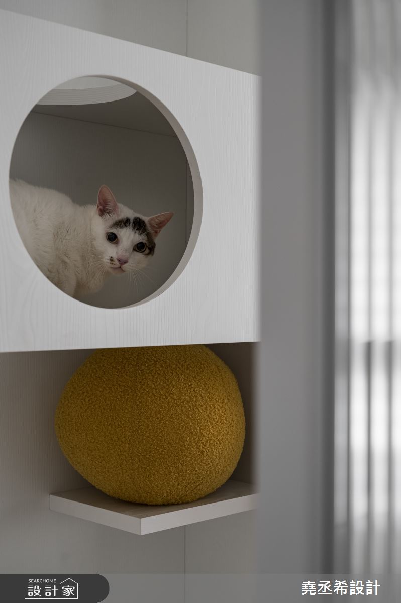 23坪新成屋(5年以下)＿北歐風書房寵物案例圖片＿堯丞希設計＿堯丞希_89之20