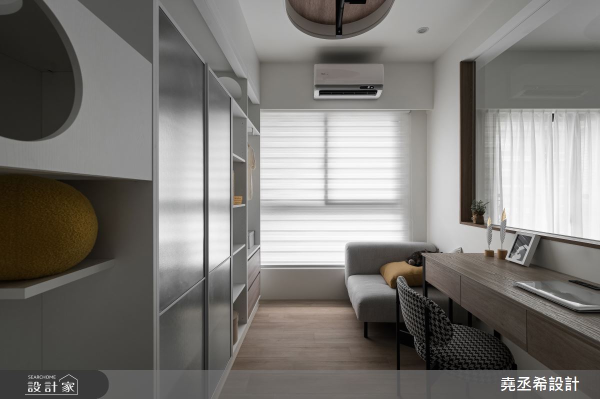 23坪新成屋(5年以下)＿北歐風書房工作區案例圖片＿堯丞希設計＿堯丞希_89之21