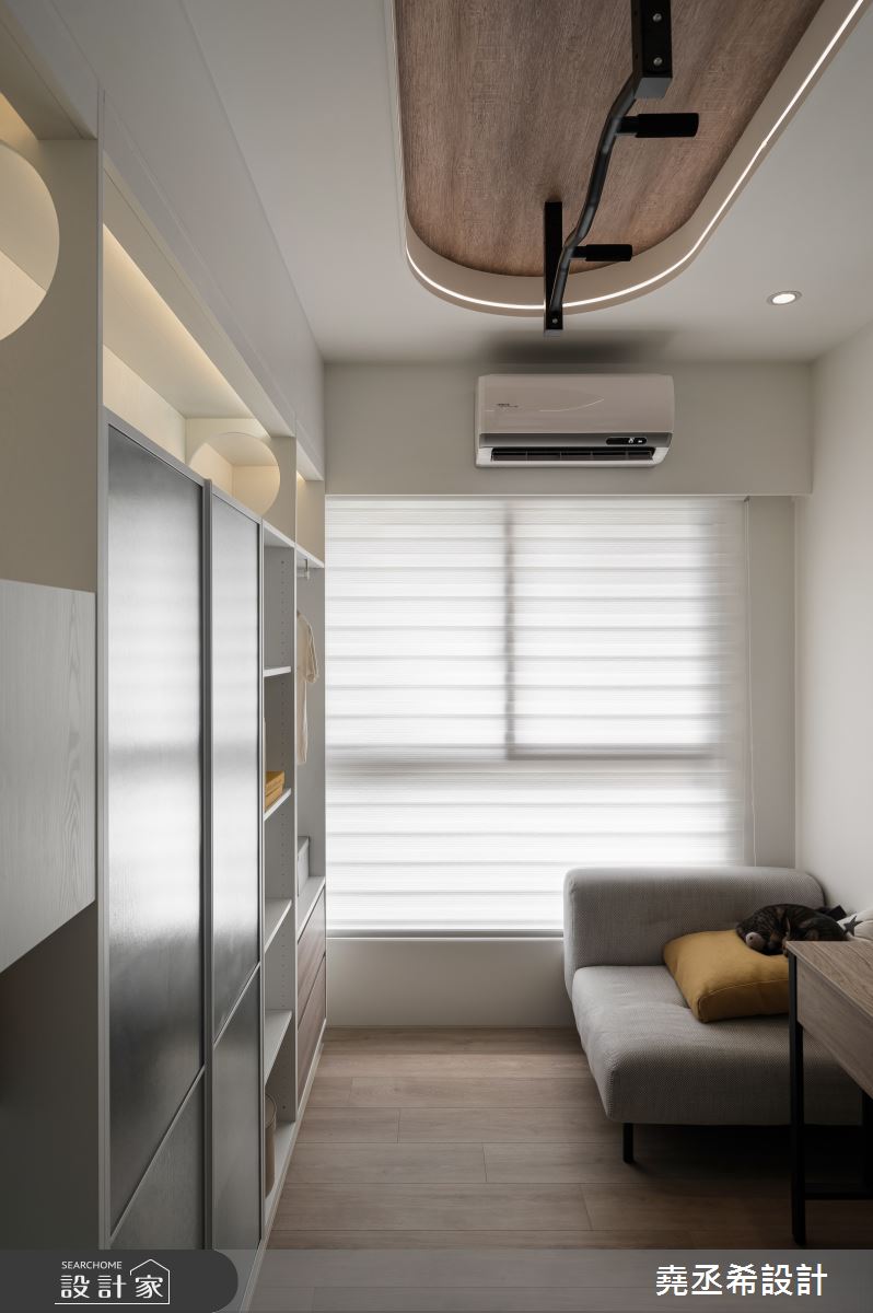 23坪新成屋(5年以下)＿北歐風書房家庭健身房案例圖片＿堯丞希設計＿堯丞希_89之23