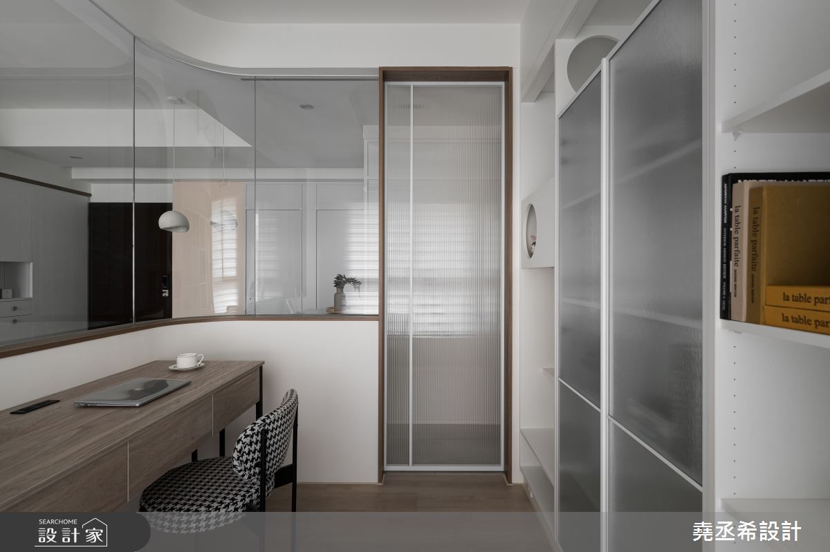 23坪新成屋(5年以下)＿北歐風書房工作區案例圖片＿堯丞希設計＿堯丞希_89之24