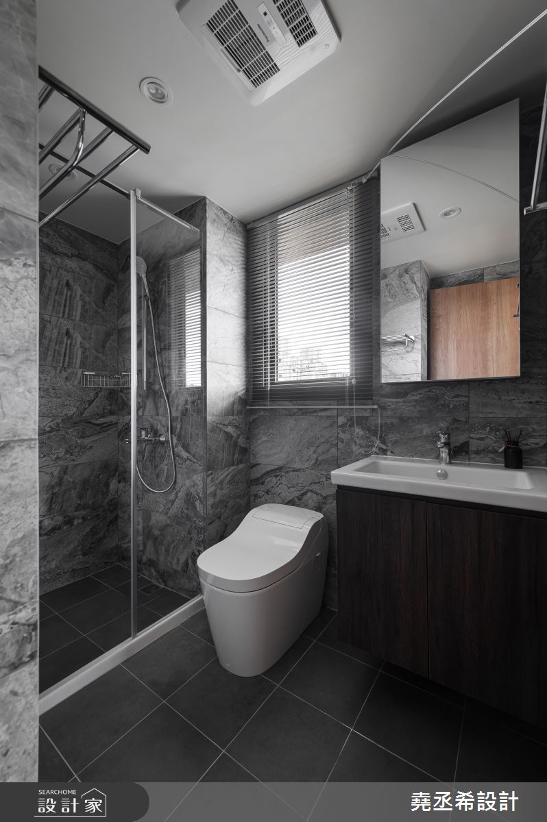 23坪新成屋(5年以下)＿北歐風浴室案例圖片＿堯丞希設計＿堯丞希_89之66