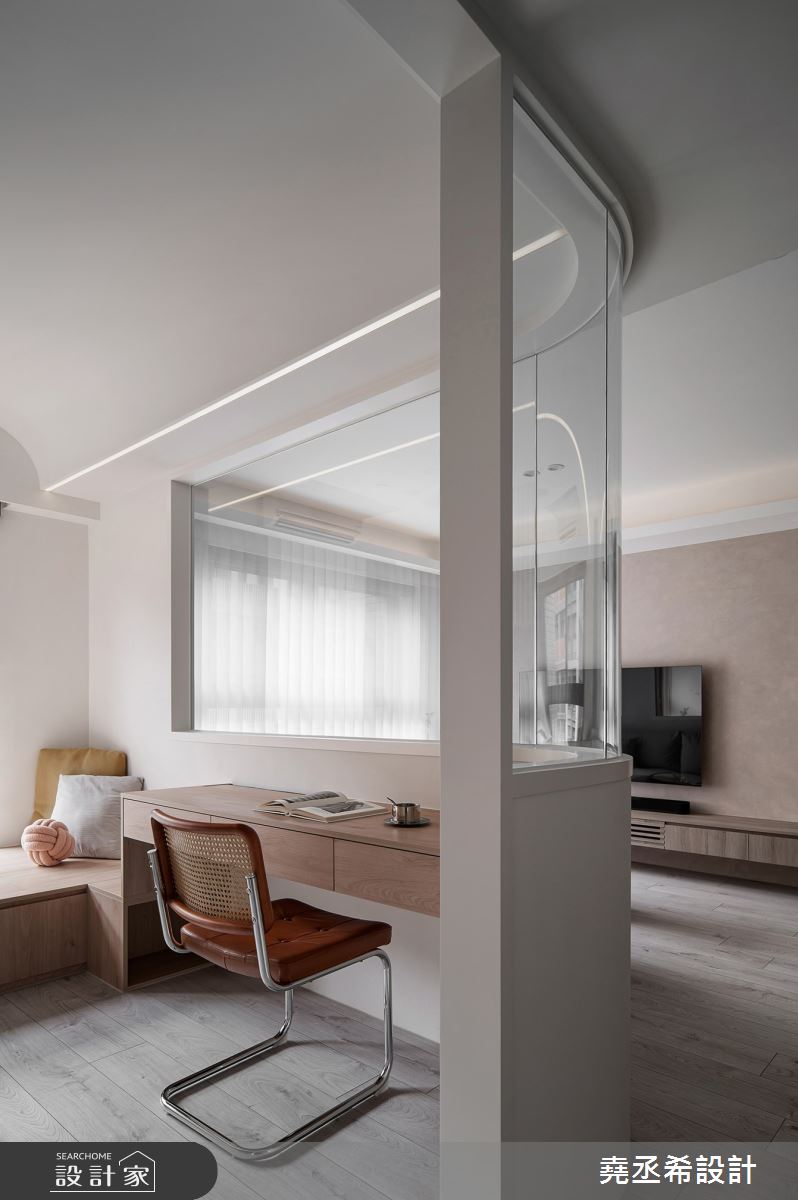 20坪新成屋(5年以下)＿北歐風書房臥榻案例圖片＿堯丞希設計＿堯丞希_91之29
